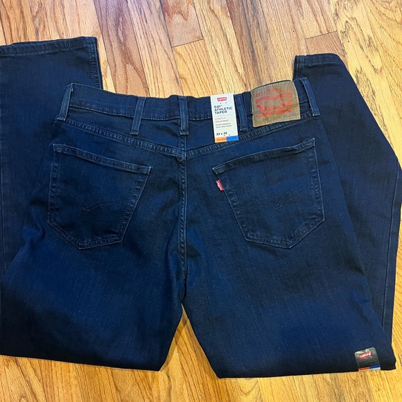 Men’s Levi jeans 541 athletic taper with true temp 33/32 - Picture 3 of 7